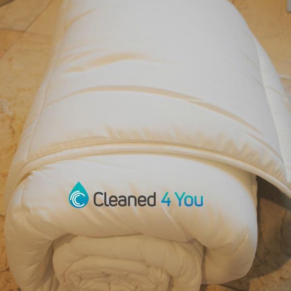 Duvets professionally cleaned