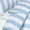 Cleaned4You duvet cover wash and ironed